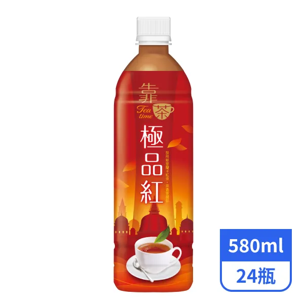 【波蜜】靠茶極品紅茶580mlx24瓶