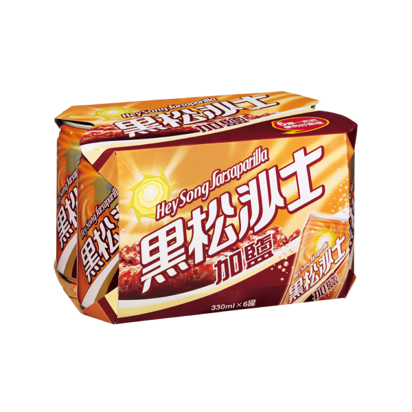 【黑松】加鹽沙士 (330mlx6入)x4組 - 全聯全電商