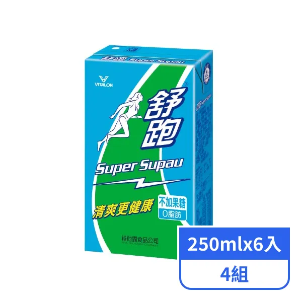 【舒跑】運動飲料(250mlx6入)x4組