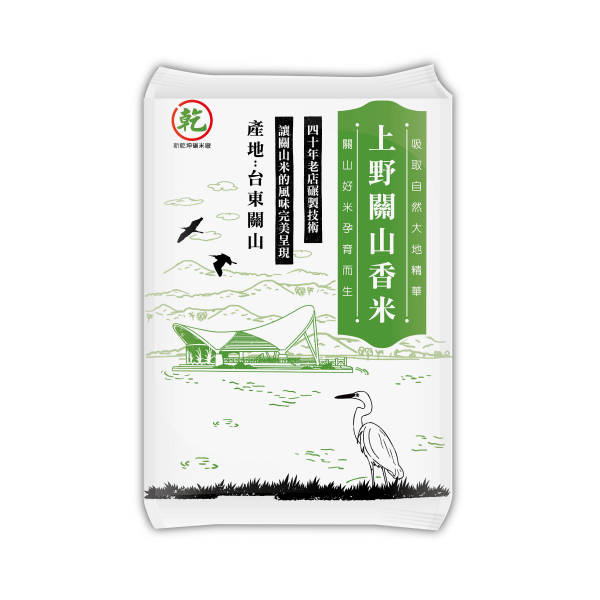 大倉米鋪】上野關山米(一等米) 1.5kgx12包- 全聯全電商