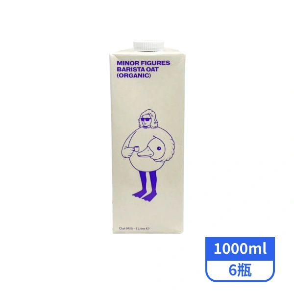 【小人物】濃厚版燕麥奶-咖啡師1000mlx6瓶