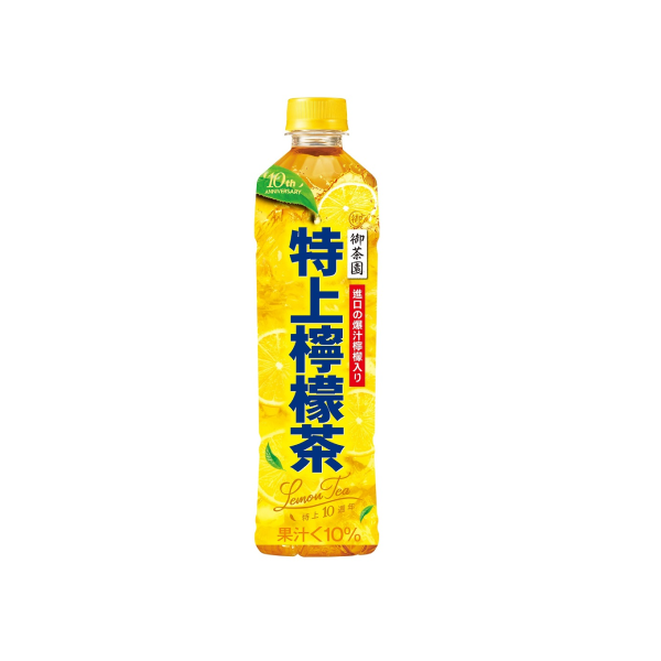 御茶園】特上檸檬茶550mlx24瓶- 全聯全電商