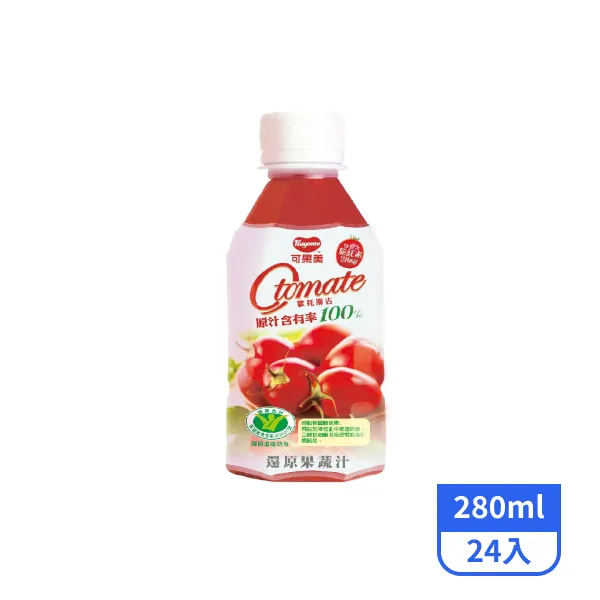 【可果美】100%蕃茄檸檬汁280ml(4入x6組)