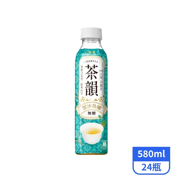 【金車】茶韻-雲沐烏龍580mlx24瓶