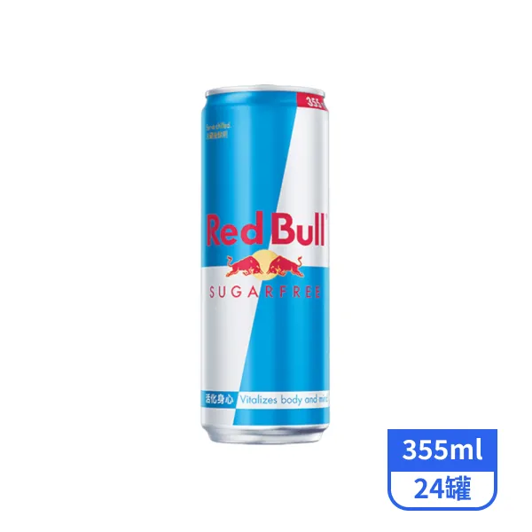 【紅牛】無糖能量飲料355mlx24罐_效期2026/12/7