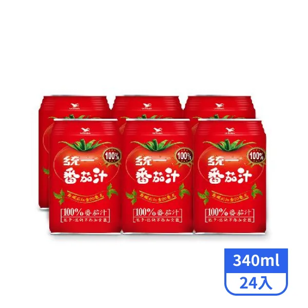 【統一】蕃茄汁340mlx24入