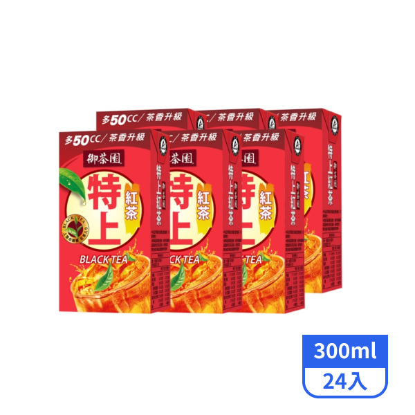【御茶園】特上紅茶(300mlx6入)x4組