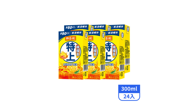 【御茶園】特上檸檬茶(300mlx6入)x4組 - 全聯全電商