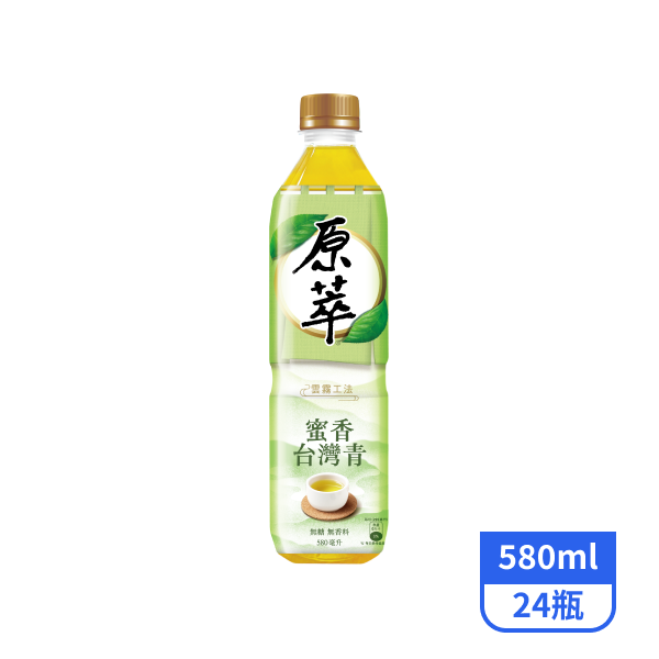 【原萃】蜜香台灣青茶580mlx24瓶