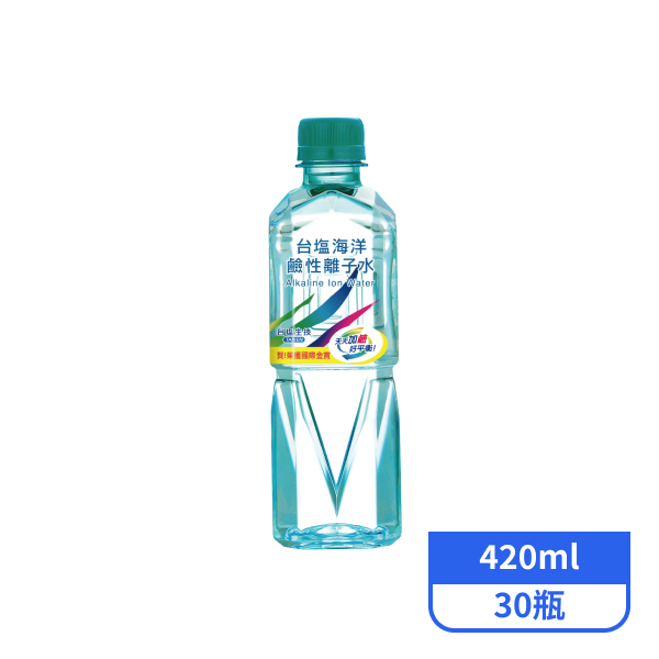 【台鹽】海洋鹼性離子水420mlx30瓶