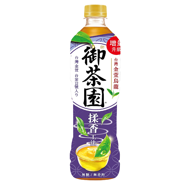 御茶園】台灣金萱烏龍茶-無糖590mlx24瓶- 全聯全電商