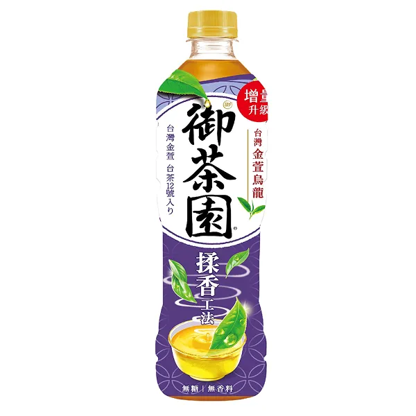 【御茶園】台灣金萱烏龍茶-無糖 590mlx24瓶