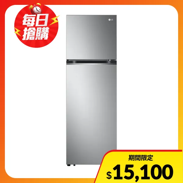 【LG 樂金】266公升一級能效智慧變頻右開上下門冰箱 星辰銀(含基本安裝)(GV-L266SV)