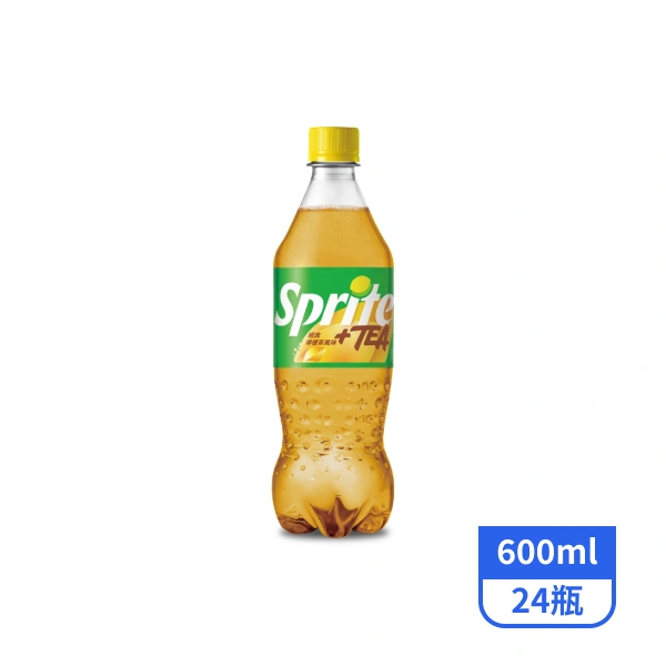 【雪碧】雪碧汽水-檸檬茶風味 600mlx24瓶