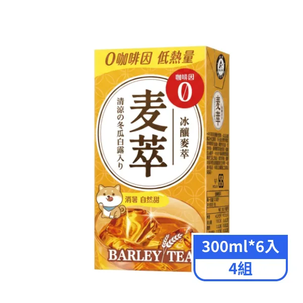 【御茶園】御茶園冰釀麥萃低熱量 300ml*24入