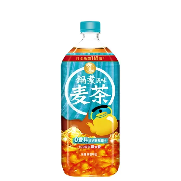 【原萃】原萃鍋煮風味麥茶 975ml瓶