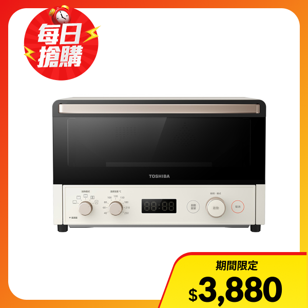 【TOSHIBA 東芝】18公升類窯烤微電腦氣炸烤箱 TM-AC12BZP(AT)(福利品)