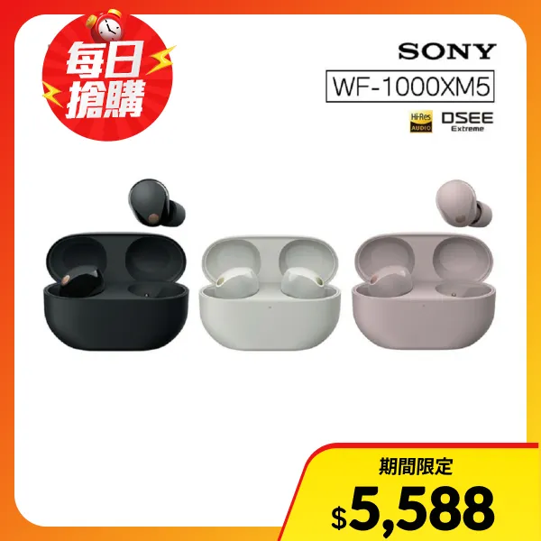 【SONY 索尼】WF-1000XM5 旗艦主動式降噪 真無線降噪耳機 公司貨(1個)